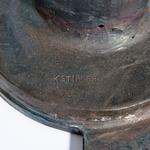 Karl Stirner Abstract Bronze Sculpture